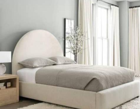 تخت خواب یک نفره مدل نیم دایره